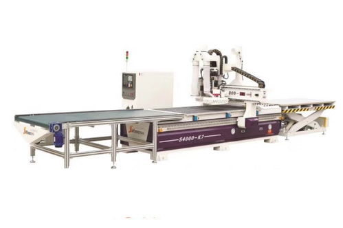 开化板式家具全台生产线 开料机与激光侧孔机的技术革新与应用